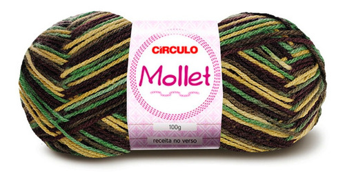 FIO MOLLET CIRCULO COR 9603 SALGUEIRO 100 GR