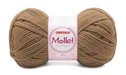 FIO MOLLET CIRCULO COR 0794 CARAVELA 100 GR