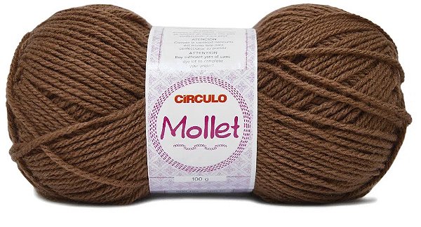 FIO MOLLET CIRCULO COR 7655 CRAVO 100 GR