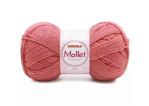 FIO MOLLET CIRCULO COR 3128 CUPIDO 100 GR