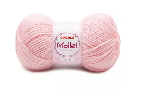 FIO MOLLET CIRCULO COR 3027 IOGURTE 100 GR