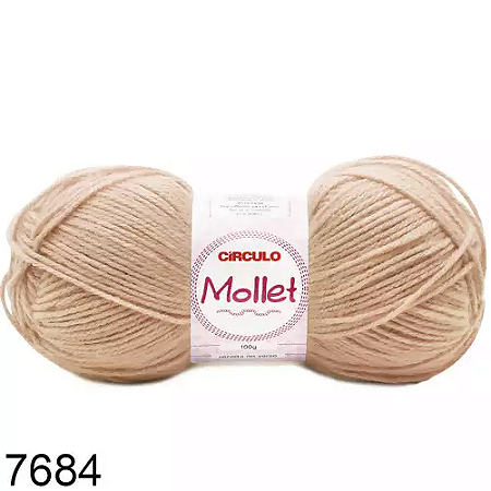 FIO MOLLET CIRCULO COR 7684 CAPOEIRA 100 GR
