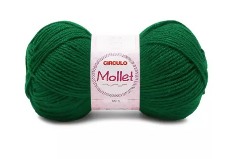FIO MOLLET CIRCULO COR 0453 TREVO 100 GR
