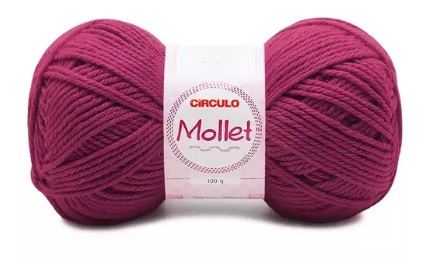 FIO MOLLET CIRCULO COR 6489 LAMBADA 100 G