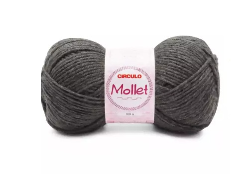 FIO MOLLET CIRCULO COR 7105 ÁGUIA 100 GR