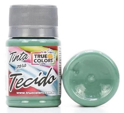 TINTA TECIDO COR 1178-VERDE SÁLVIA 37 ML TRUE COLORS