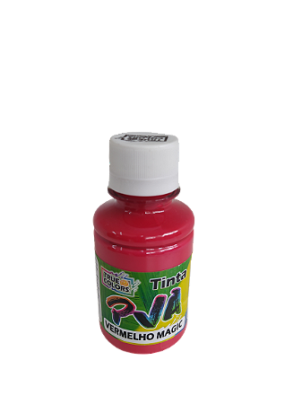 TINTA PVA FOSCO TRUE COLORS COR-7245 NOVO VERMELHO MAGIC 100 ML