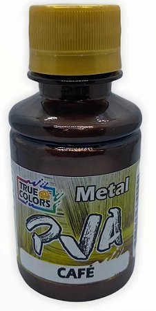 TINTA PVA METAL TRUE COLORS COR-7954 CAFÉ 100 ML