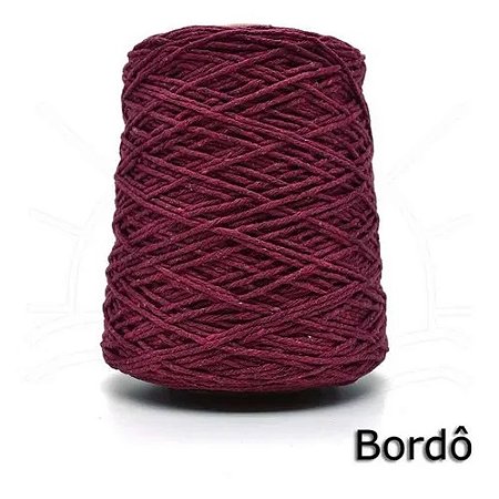 BARBANTE EUROROMA FIO 8 1 KG COR 1050 BORDÔ 762 MTS