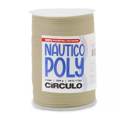 FIO NÁUTICO POLY 5MM COR 7673 PINUS 500G COM 182 MTS
