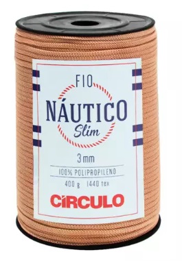 FIO NÁUTICO SLIM CÍRCULO 3MM COR 7831 VALÊNCIA