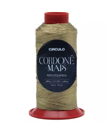 FIO CORDONÊ MAIS CÍRCULO COR 7682 NOZES 140 MTS