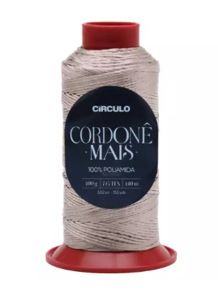FIO CORDONÊ MAIS CÍRCULO COR 3346 SUSPIRO 140 MTS
