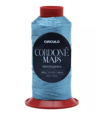 FIO CORDONÊ MAIS CÍRCULO COR 2157 CÉU 140 MTS