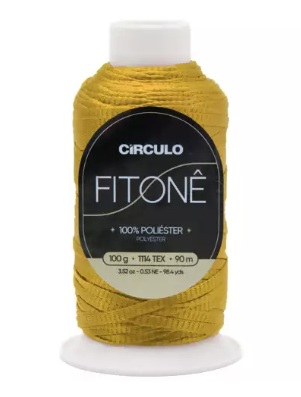 FIO FITONÊ CÍRCULO COR 7577 OURO 100 GR 90 MTS
