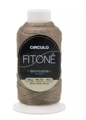 FIO FITONÊ CÍRCULO COR 7137 CARVALHO 100 GR 90 MTS