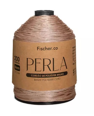 FIO PERLA 4MM 200 MTS COR 90006 TOPÁZIO