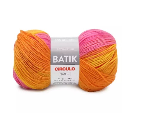 FIO BATIK CIRCULO 100G COR 9249 MESCLA BOSSA NOVA