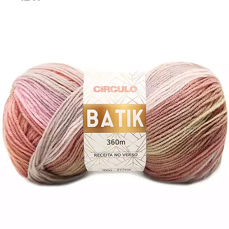 FIO BATIK CIRCULO 100G COR 9735 MESCLA AGUA CHEIRO