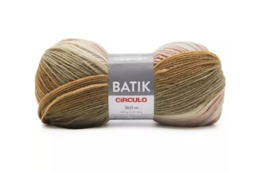 FIO BATIK CIRCULO 100G COR 9611 MESCLA GRACIOSA