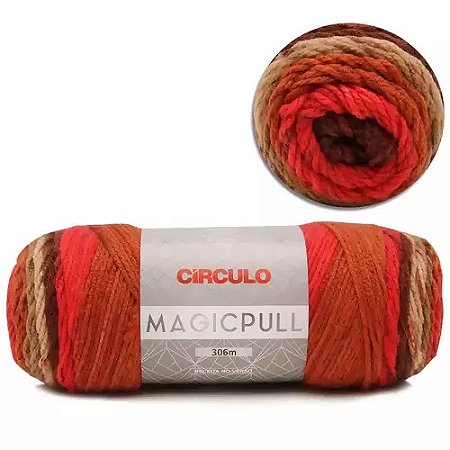 FIO MAGIC PULL 306 MTS CIRCULO COR 8644 BALA DE MEL