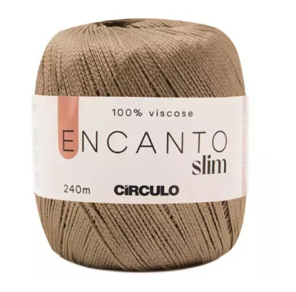 FIO ENCANTO SLIM 240 MTS COR 7059 SÁNDALO