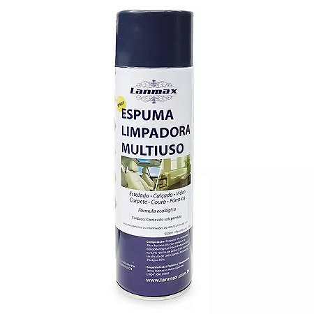 Espuma Spray Limpadora Multiuso Lanmax 550ml