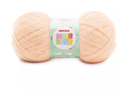 FIO MAIS BEBÊ CIRCULO 100G COR 7563 CHANTILLI