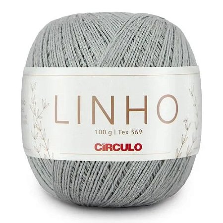 FIO LINHO 100 GR COR 8109 NÉVOA CÍRCULO