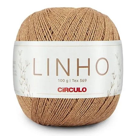 FIO LINHO 100 GR COR 7155 MOCCHA CÍRCULO