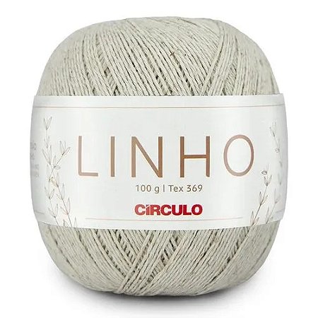 FIO LINHO 100 GR COR 8338 NEUTRO CÍRCULO