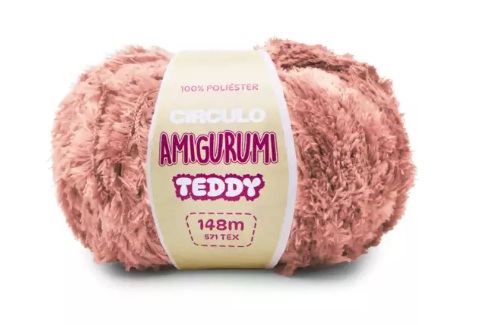 FIO AMIGURUMI TEDDY 148 MTS COR 3112 PENÉLOPE CÍRCULO
