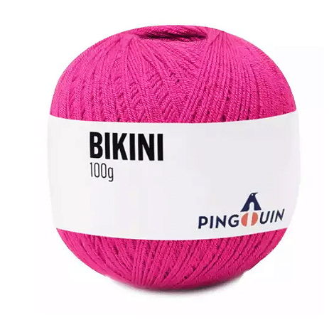 LINHA BIKINI PINGOUIN 100 GR COR 7399 SHOCK NEON