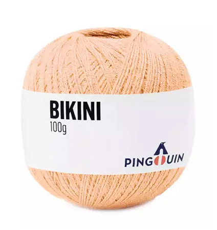 LINHA BIKINI PINGOUIN 100 GR COR 7269 PEACH