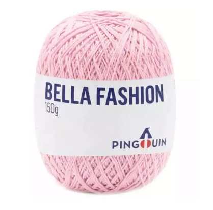 FIO BELLA FASHION PINGOUIN COR 0377 SONHO ROSA
