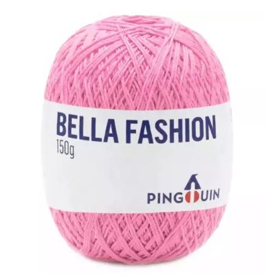 FIO BELLA FASHION PINGOUIN COR 1352 BARBIE ROSA