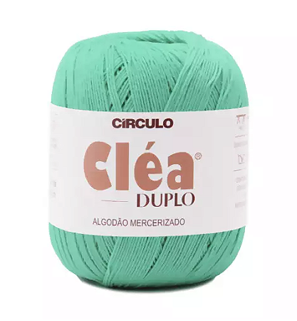 FIO CLÉA DUPLO COR 5091 CELESTE 150 GR 508 MTS CÍRCULO