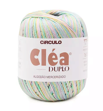 FIO CLÉA DUPLO COR 9337 MARSHMALLOW 150 GR 508 MTS CÍRCULO