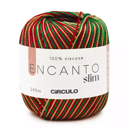 FIO ENCANTO SLIM NATAL 240 MTS COR 9818 NATALINA
