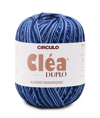 FIO CLÉA DUPLO COR 9172 AMULETO 150 GR 508 MTS CÍRCULO