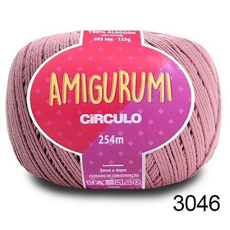 LINHA AMIGURUMI 125 G COR 3046 DOÇURA