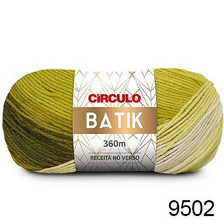 FIO BATIK CIRCULO 100G COR 9502