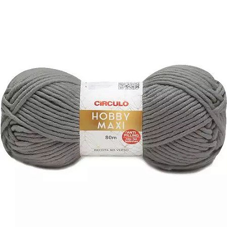 FIO HOBBY MAXI 80 MTS COR 700 CINZA MÉDIO