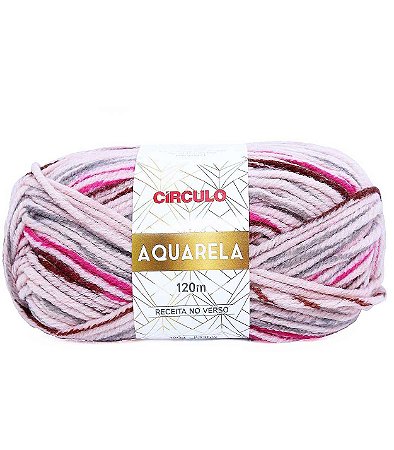 FIO AQUARELA 120 MTS CIRCULO COR 9573