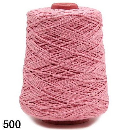 BARBANTE EUROROMA 600 GR FIO 6 COR 500 ROSA 610 METROS