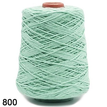 BARBANTE EUROROMA 600 GR FIO 6 COR 800 VERDE AGUA CLARO EUROROMA 610 METROS