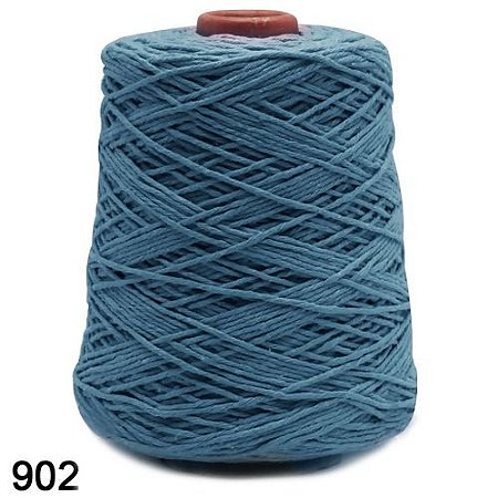 BARBANTE EUROROMA 600 GR FIO 6 COR 902 AZUL PETRÓLEO 610 METROS