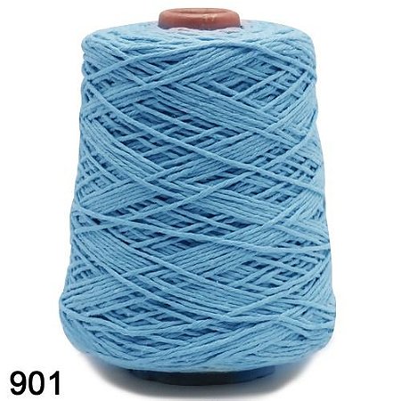 BARBANTE EUROROMA 600 GR FIO 8 COR 901 AZUL PISCINA 457 METROS