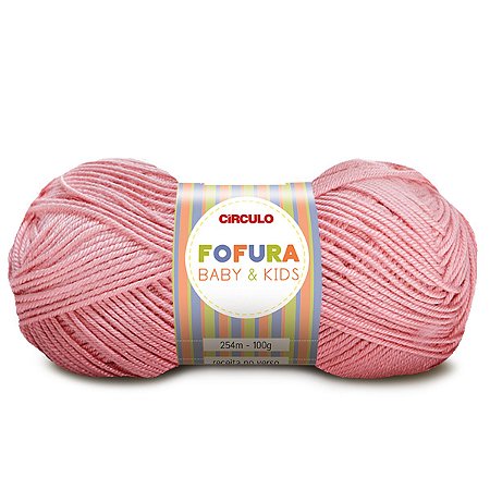 LA FOFURA BABY & KIDS 100 G COR 3227 ROSA ANTIGO