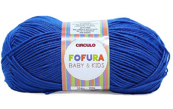 LA FOFURA BABY & KIDS 100 G COR 0804 AZUL BIC